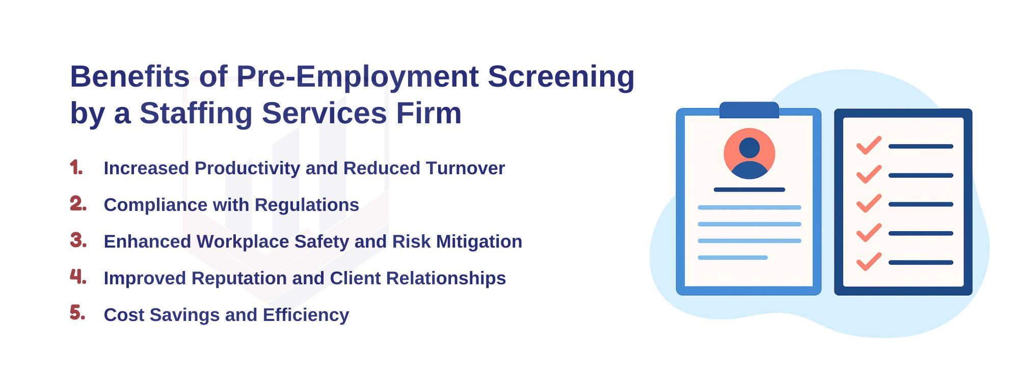 Staffing Service Provider Does Pre-Employment Checks