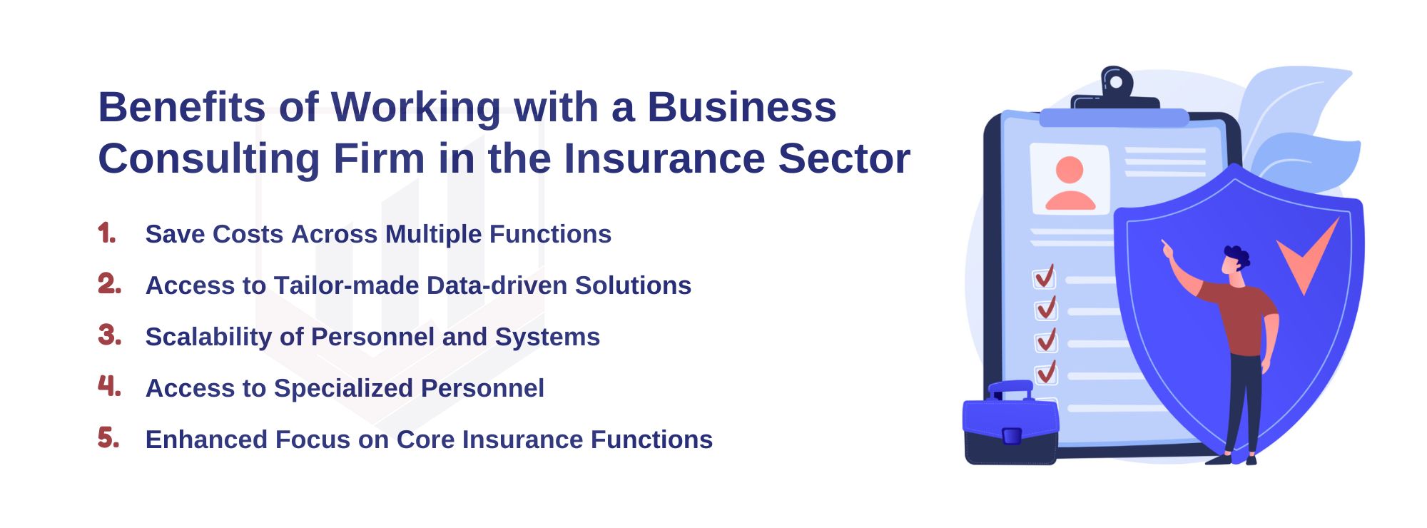 Insurers happy with business consultant